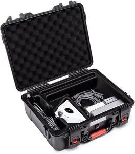 IP67 Waterproof Storage Case for Starlink Mini, Built with Waterproof Seal and Safe Latch System, Protective Hard Case with Foam Padding Keep Dish Safe, Portable for Travel and Outdoor Use