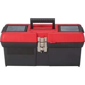 CRAFTSMAN Tool Box, Lockable, 16 in., Red/Black (CMST16901)