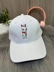 Embroidered Turbo Granny Cat DanD4d@n logo Hat
