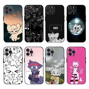 C-Cute B-Boykisser Fashion Phone Cases for iPhone 17 Air 16 Pro Max 15 14 Plus 13 12 11 Trendy Protective Cover Ideal Gift for Teens