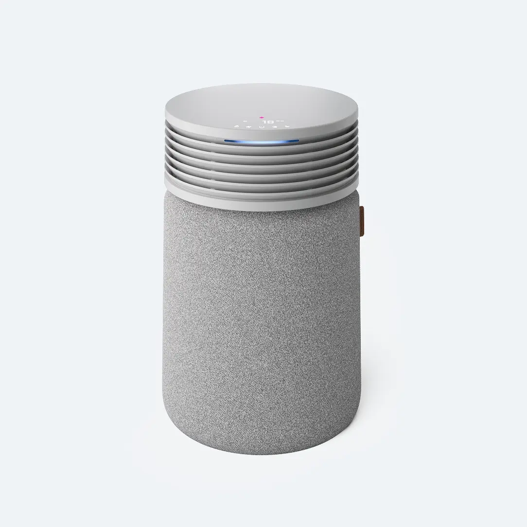 Blueair Blue Signature Medium HEPA Air Purifier - Odor Removal VOC Sensor Medium Room Dust Allergen Smoke - Nordic Fog