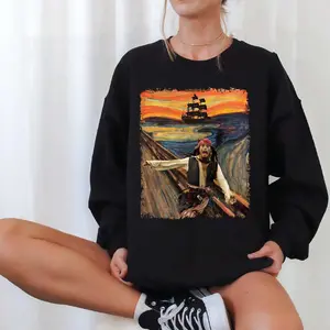 Captain J4ck Sparrow Run Shirt, Pirates Of The Caribbean, Sarcastic Sweatshirt Hoodie