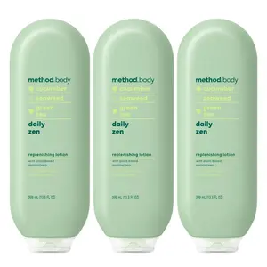 Method Body Daily Zen Replenishing Lotion, 13.5 oz ( Pack of 3x )