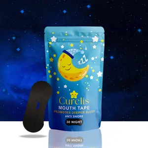 Curelis 30-Night Mouth Tape – Comfortable Sleep Solution Storage