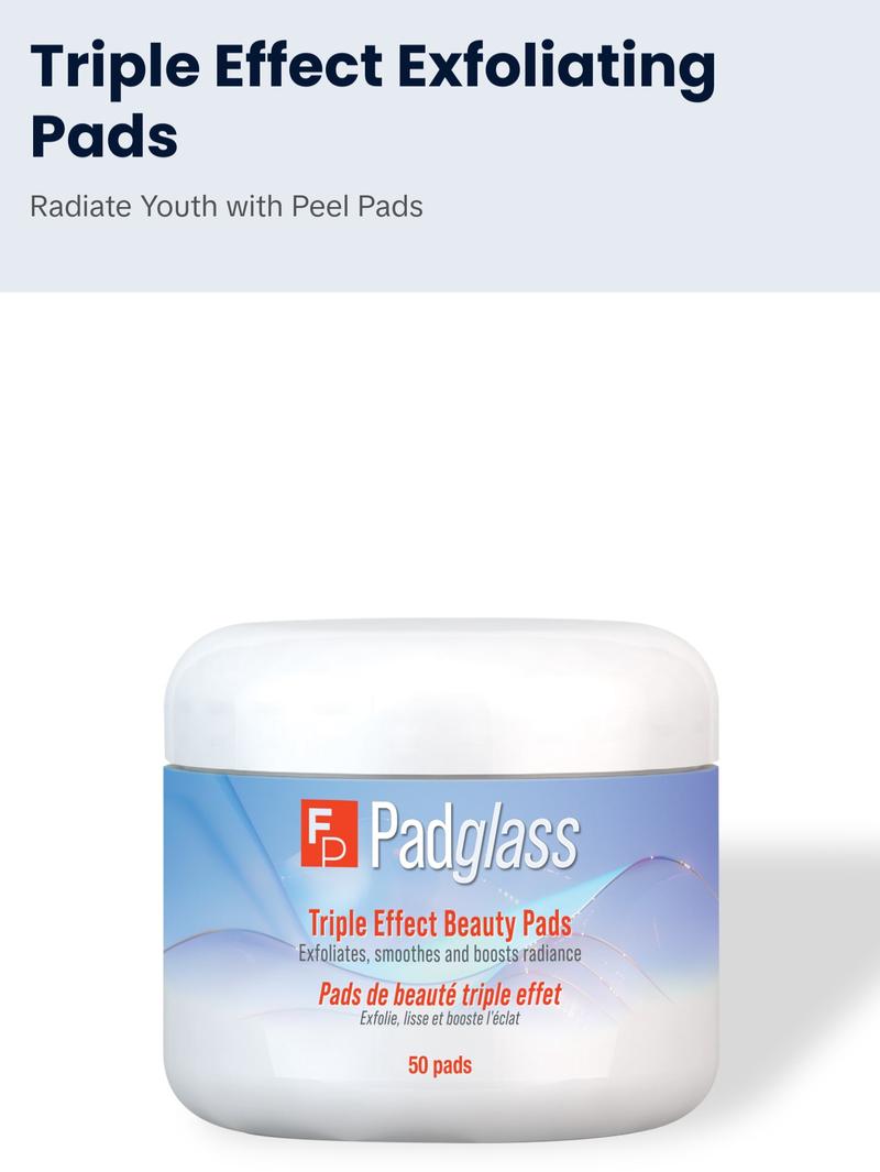 French Pharmacy PadGlass Triple Effect Exfoliating Beauty Pads