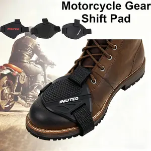 Adjustable Non-slip Rubber Motorcycle Shoe Shifter Pad, Wear-resistant Boot Protector Cover, Anti-slip Moto Riding Gear Protective Accessory for Outdoor Motorcycle Driving