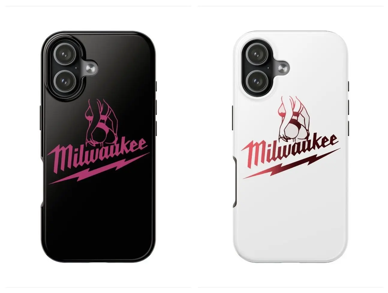 Milwaukee Couple Phone Case , iPhone 17 16 15 14 13 12 11 X 8 7 Pro Max/Pro/Mini, SAMSUNG GALAXY 21 S22 S23 S24 25 ULTRA PLUS Shockproof Anti-Drop Protective Cases Q00AIG