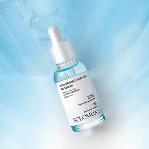 Solomuaa Hyaluronic Acid Serum for Dry and Sensitive Skin Care, 1 oz / 30 ml - Comfort, Skin Repair Hydrate Moisturizer Comfort