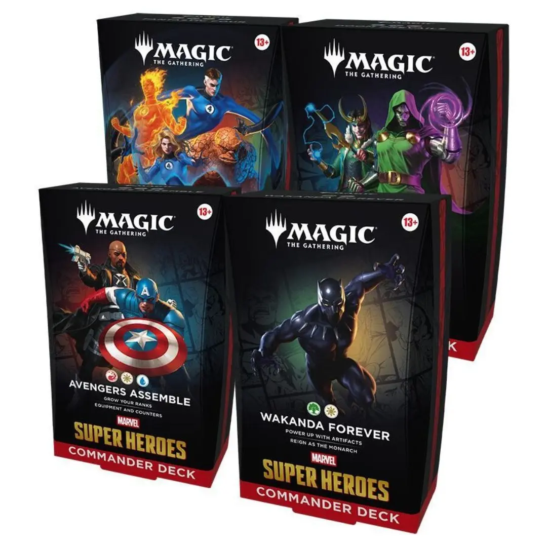 Magic: The Gathering | Marvel Super Heroes Commander Decks