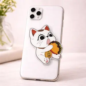 Cute Turbo Granny Acrylic Magsafe Phone Grip Holder, Aesthetic Funny Dandadan Japan Anime Magnetic Phone Mount, Durable Popsocket Accessories