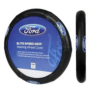 212 MAIN PlastiColor P23-006725R01 Universal Fit Speed Grip Steering Wheel Cover, Easy-Install Slip-On Design, Truck Accessory with Hand Protection