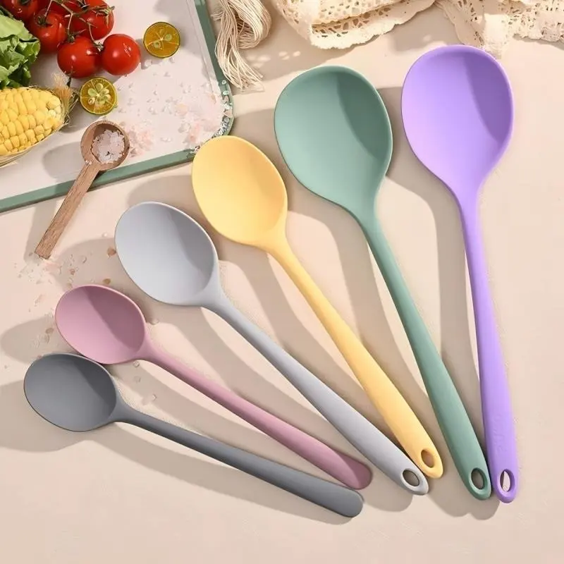 2-Piece Set, Small Size 10.9" x 2.3" & Extra Large 12.5" x 3.1" Food-Grade Silicone Kitchen Utensils Set, Kitchen Tools And Gadgets, Heat-Resistant Non-Stick Spatula – Perfect for Baking, Cooking, Serving, Multipurpose Use