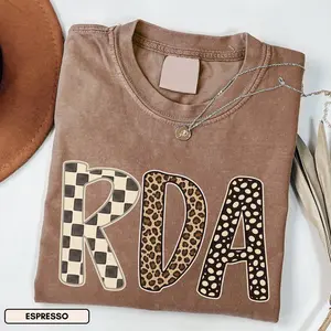 Dental Assistant T-Shirt - Leopard RDA Gift For Dental Student Dental Worker