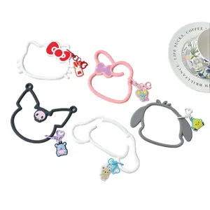 Sanrio Hello Kitty Mobile Phone Charm Collection - Includes Various Adorable Designs & Characters for Personalization - Perfect for Enhancing Your Device's Look