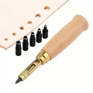 Multifunctional Hole Puncher Set, Precision Hole Puncher, Smooth Hole Puncher, Portable Hole Punching Tool, Hand Tool for Home & Office