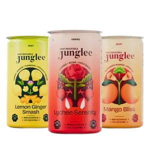Junglee Starter Bundle | Sparkling Mocktail Drink Variety Pack | Hydration + Energy + Adaptogen