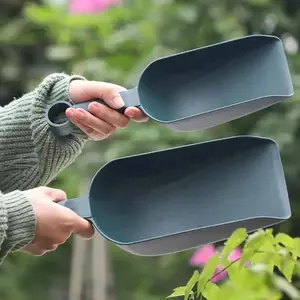 Gardening Tool for Planting Flowers, Plastic Soil Scoops, Digging Spoons, Reinforced Soil Shovels, Flat Mouth Shovels, Ice Shovels, and Flower Shovels