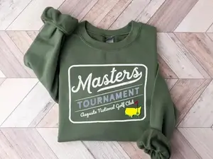 [SALE 50% OFF] Women's Fitted 2026 The Masters Tournament Sweatshirt - Augusta National Golf Club Pullover, Halloween Everyday Clothes with Buttons
