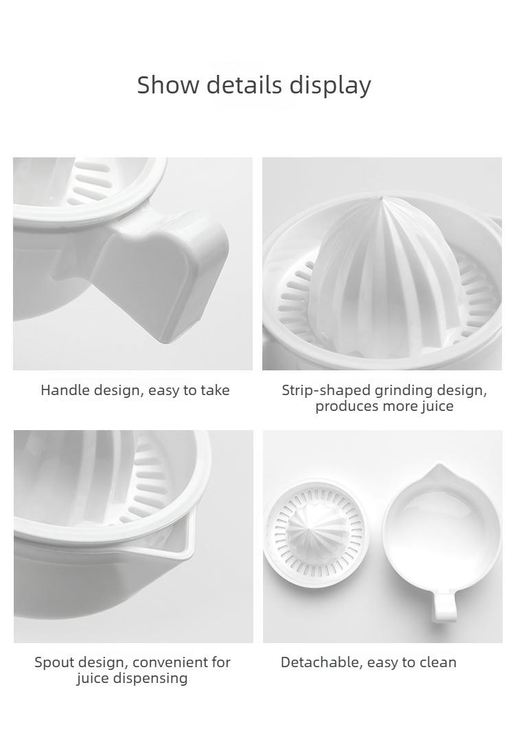 2PCS Orange & Lemon Manual Juicer, Multifunctional Fruit Juicer for Home Use — Juice Press/Juice Extractor