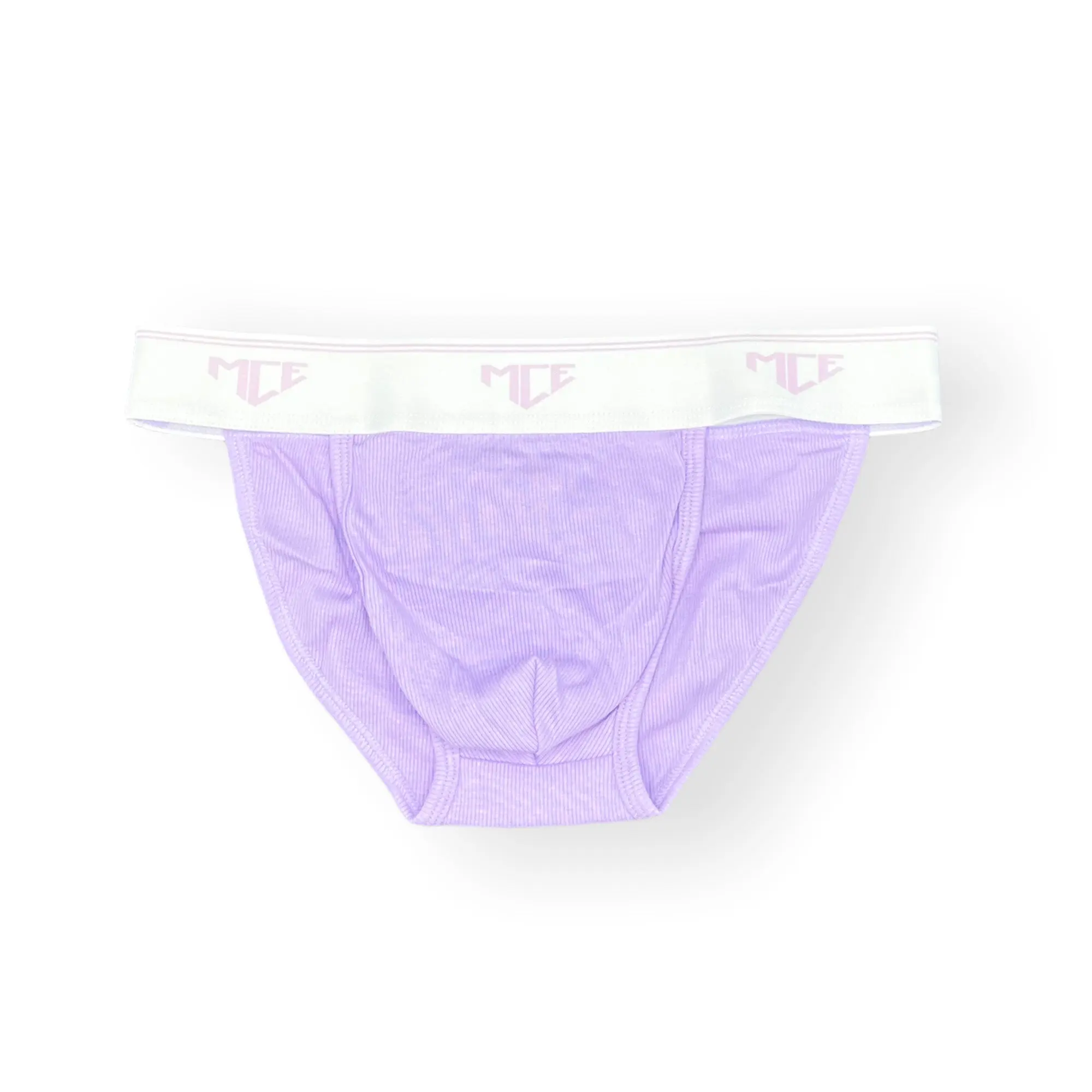 Lilac MCE ribbed bikini brief