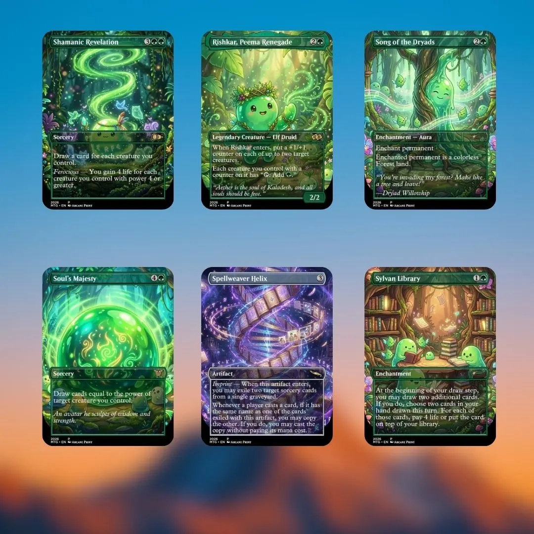 MTG Proxy 100+ Card Commander Deck Ooze Tribal Slime Growth & Counter Engine Synergy Strategy Theme Ready to Play Magic Style Deck Perfect Gift for Collectors and Card Players - TikTok Shop MTG Proxy 100+ Card Commander Deck Ooze Tribal Slime Growth & Counter Engine Synergy Strategy Theme Ready to Play Magic Style Deck Perfect Gift for Collectors and Card Players - TikTok Shop