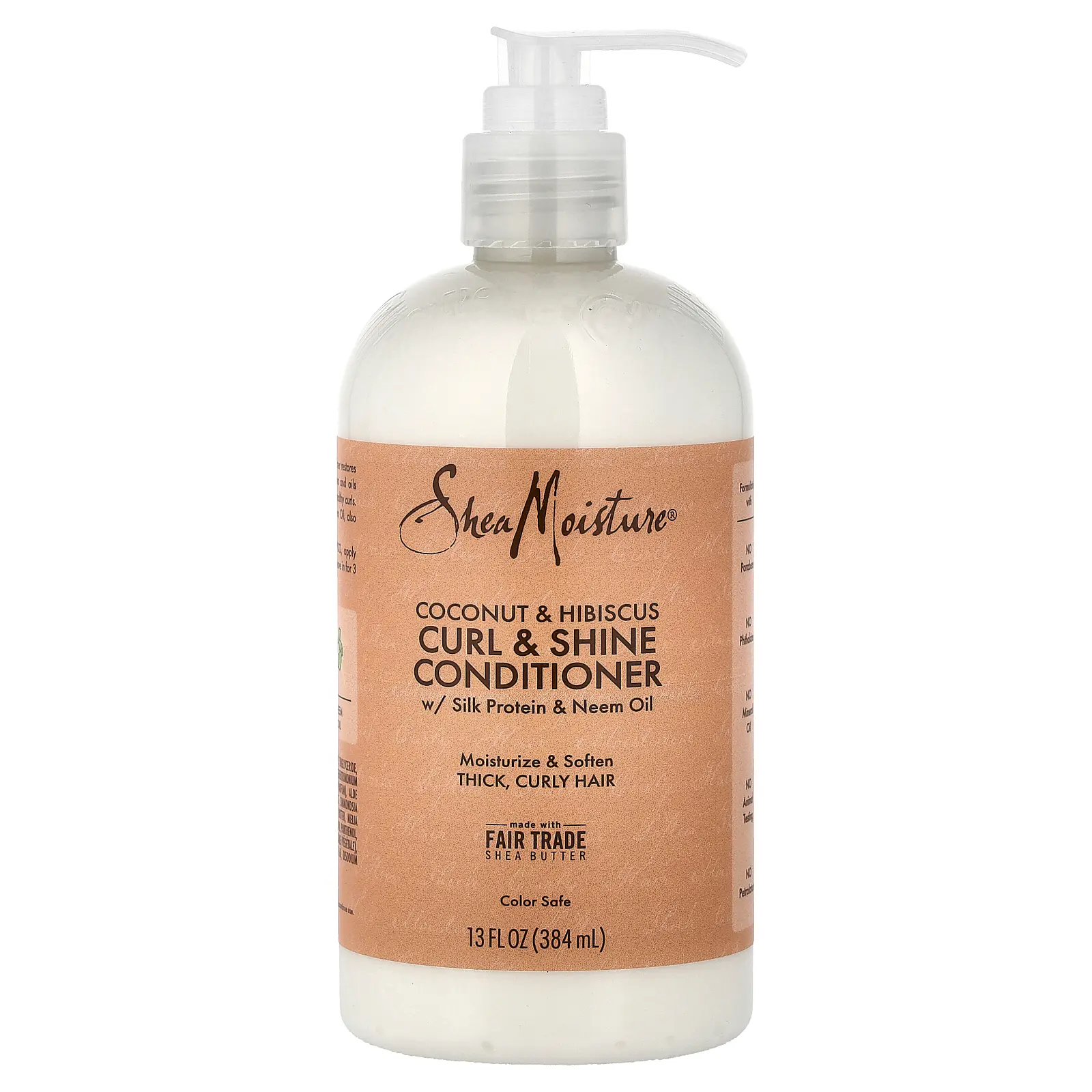 SheaMoisture Curl & Shine Conditioner, Coconut & Hibiscus, 13 fl oz (384 ml) SheaMoisture Curl & Shine Conditioner, Coconut & Hibiscus, 13 fl oz (384 ml)