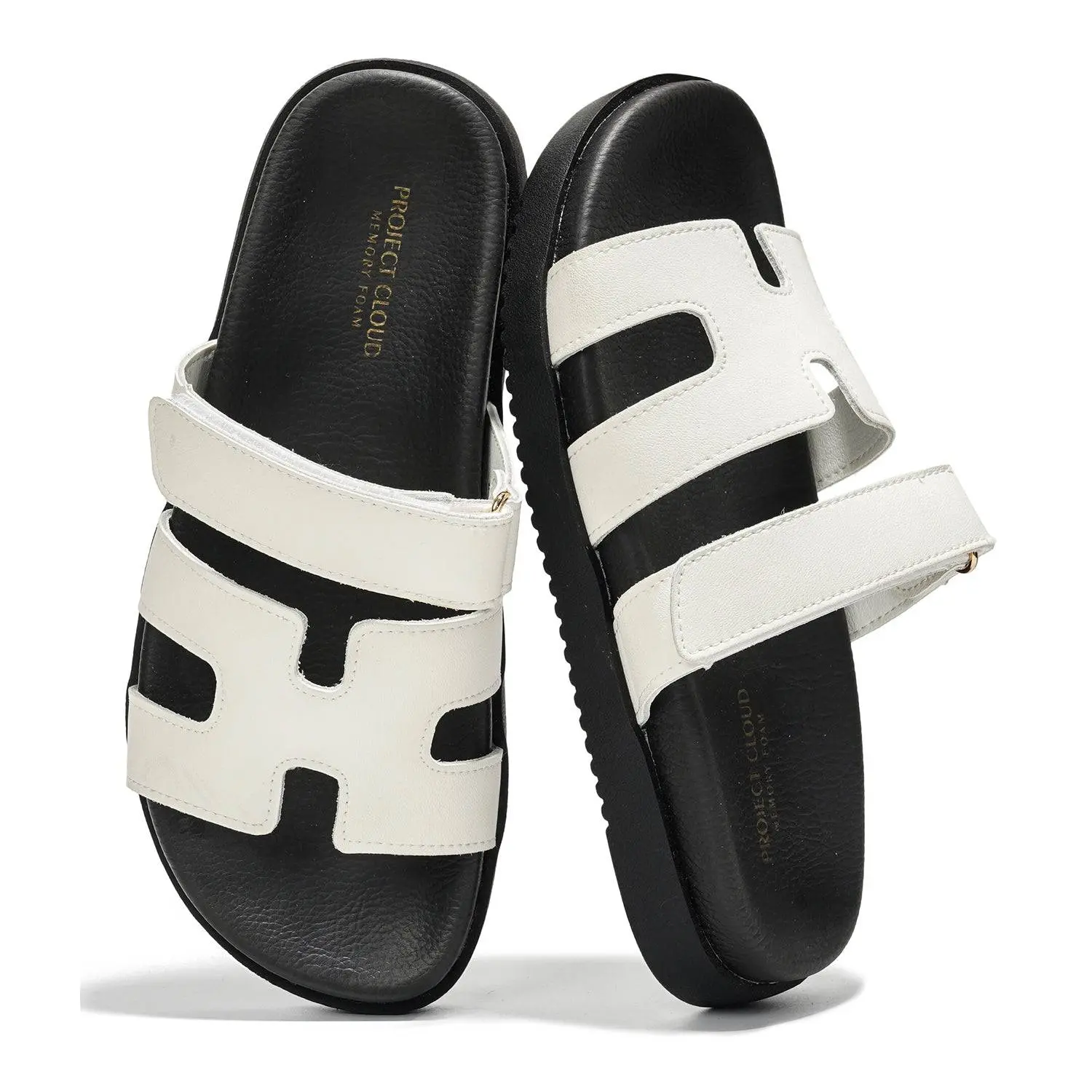 Project Cloud Women's Genuine Leather Sandals | Casual Summer Walking Shoes Footwear | Plush Soft Insole Lightweight Non-Slip – Mayvy Project Cloud Women's Genuine Leather Sandals | Casual Summer Walking Shoes Footwear | Plush Soft Insole Lightweight Non-Slip – Mayvy