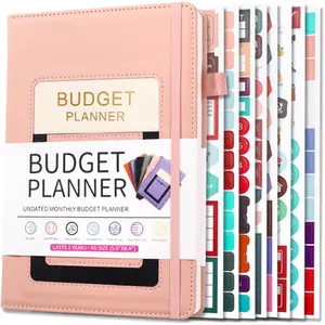 Budget Planner And Monthly Bill Organizer Non Dated, A5 Undated Monthly Financial Planner With Expense , Hardcover  Financial Budget Notebook,  Account Book With Bill Payment  ()