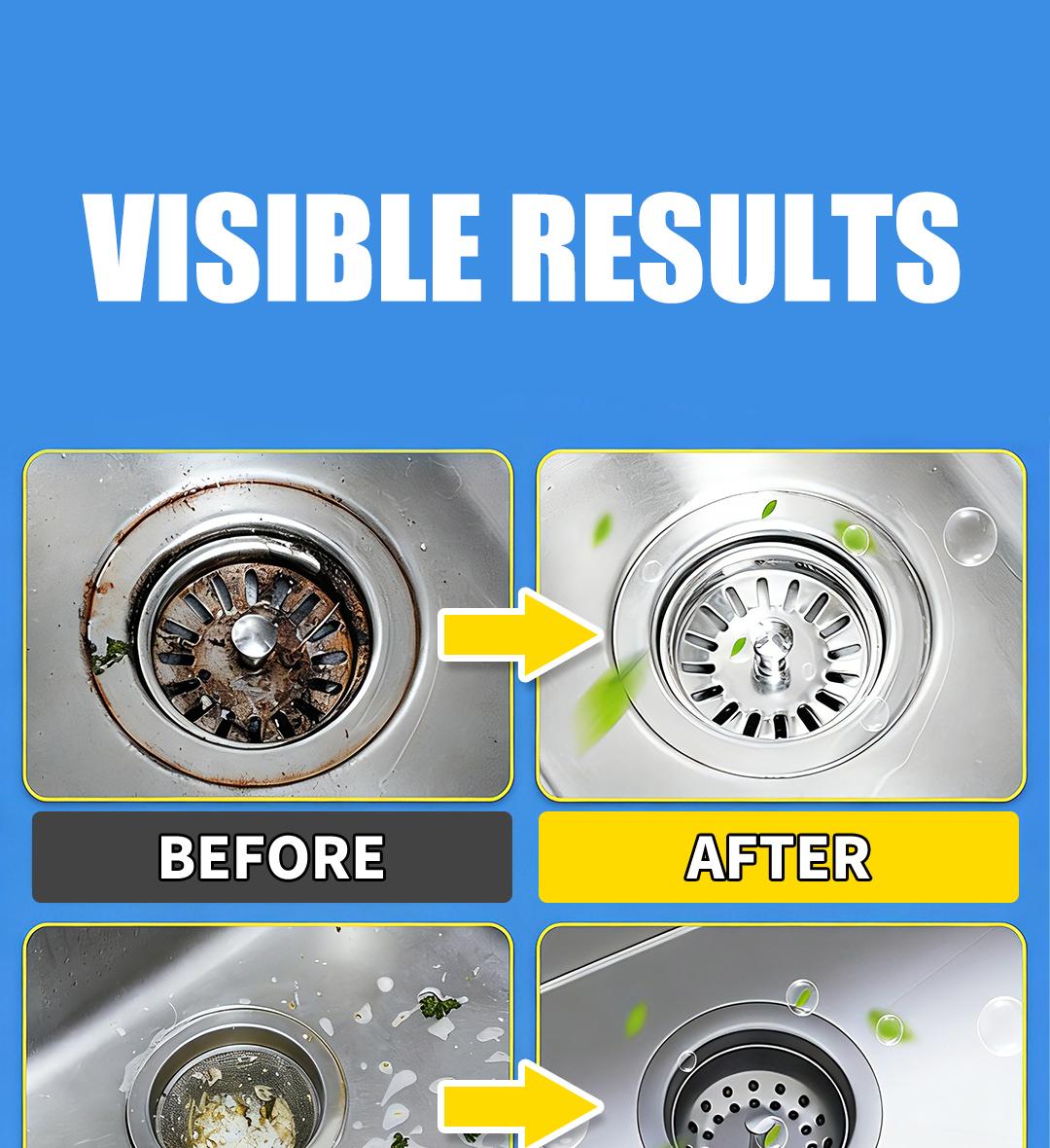 SOPAMI Garbage Disposal Cleaner Tablets | Septic System Safe, Deep Cleans Grime & Freshens Odors