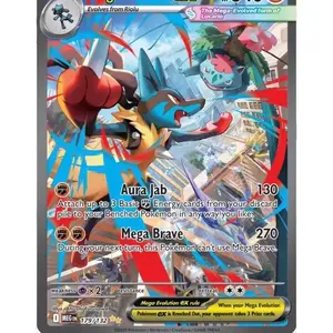 Mega Lucario EX - Ungraded Authentic Pokémon TCG Single Card