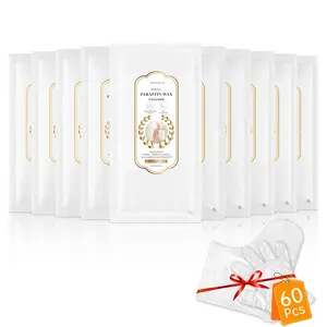 10 Pack Unscented Paraffin Wax Refill Blocks for Wax Machine, Wax Bath, Hand and Feet - Relieves Muscle Fatigue, Deeply Hydrates, Moisturizes and Nourishes