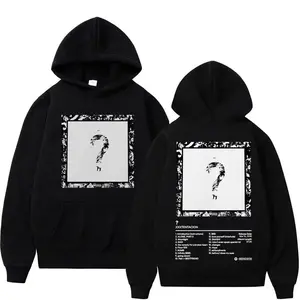 Xxxtentacion Unisex Blend Hoodie, High Quality Cotton And Polyester Frabic Crewneck Menswear
