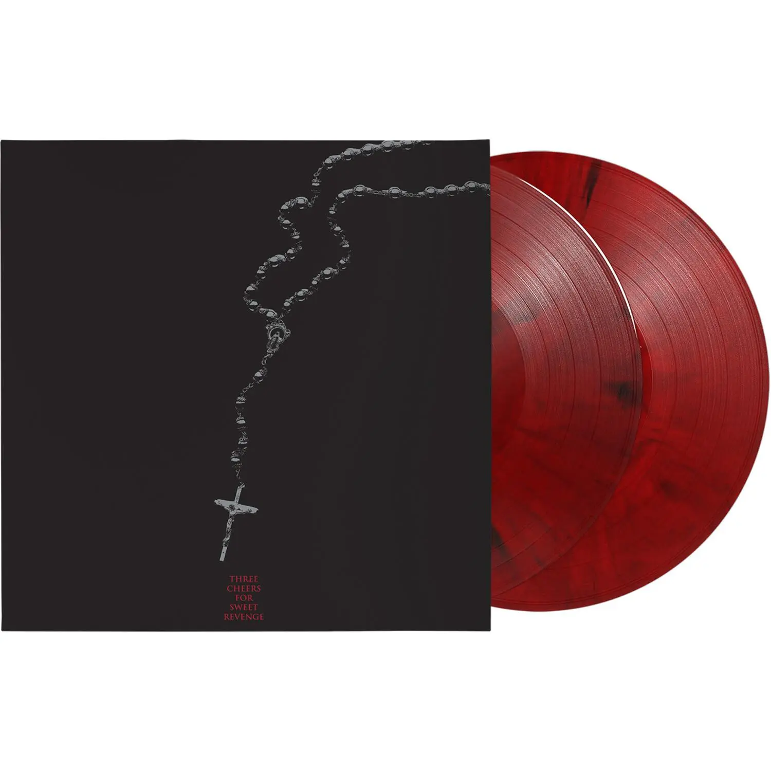 My Chemical Romance - Three Cheers For Sweet Revenge  (20th Anniversary Deluxe Edition)  [VINYL RECORD - LP] Explicit, Red, Black, Colored Vinyl, Deluxe Ed, Anniversary Ed