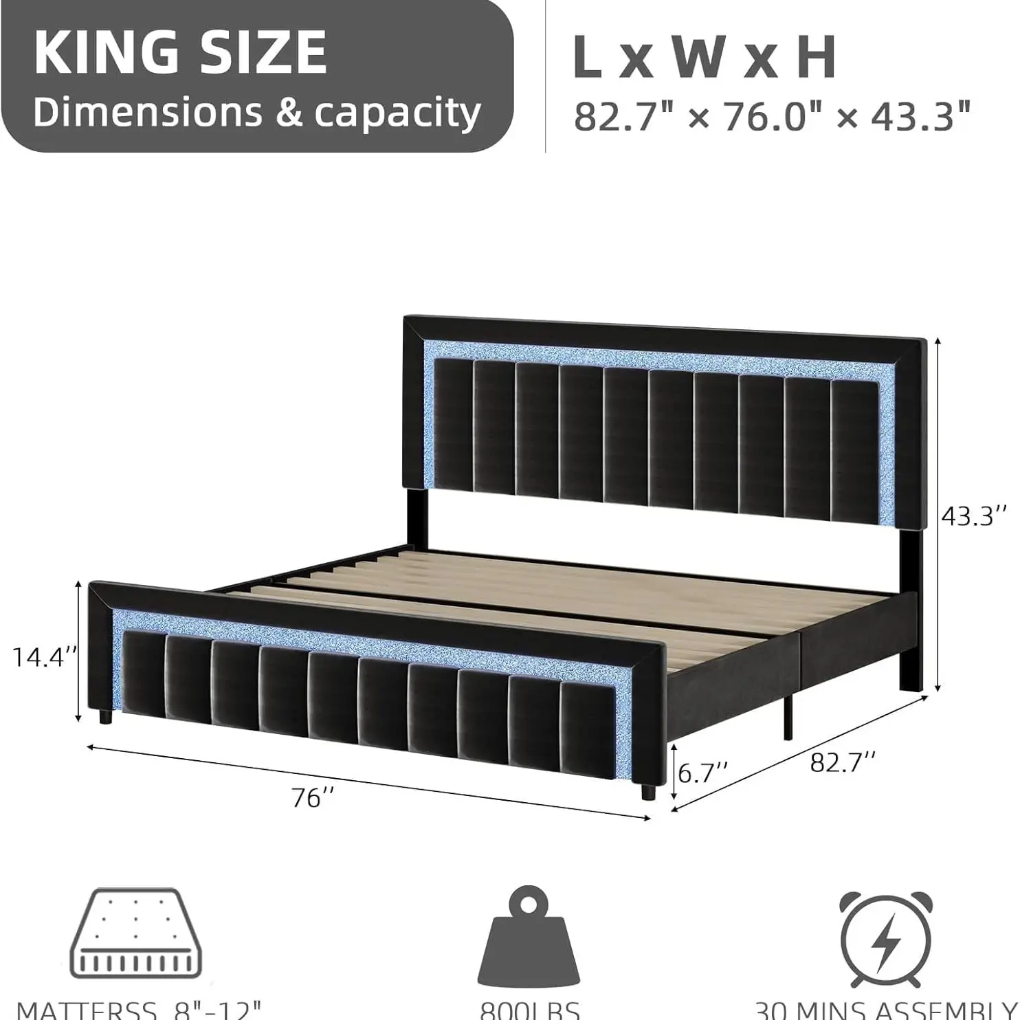 King Size Black