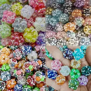 Ltty-P29-Mix Colors Pearl Berry Beads 2pcs per Bag