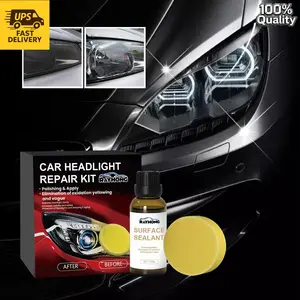 Car Headlight Repair Kit – Lamp Shade Scratches Stains Brightening Aid 🧴