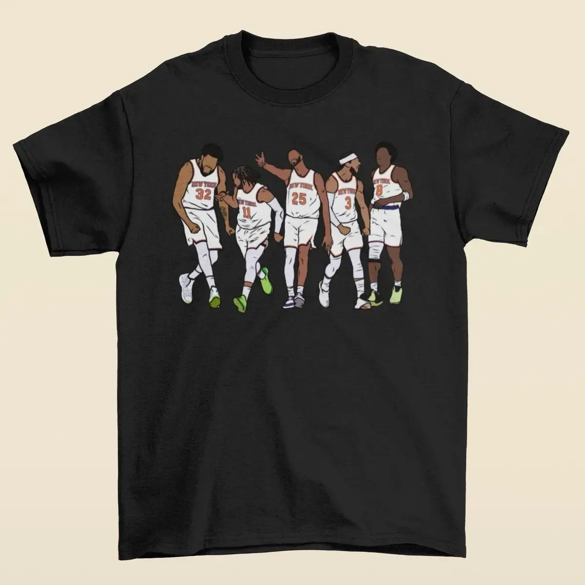 Men's New York Basketball Graphic T-Shirt Classic Shortsleeve Tee with a Seamless Collar, Clothing, Tshirt, Menswear, Men's Graphic Tees