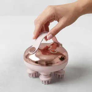 Electric Head Massager Portable ComfortMassager for Stress Relief with 8 RemovableMassage Claws Waterproof Rechargeable new trend lymphatic drainage