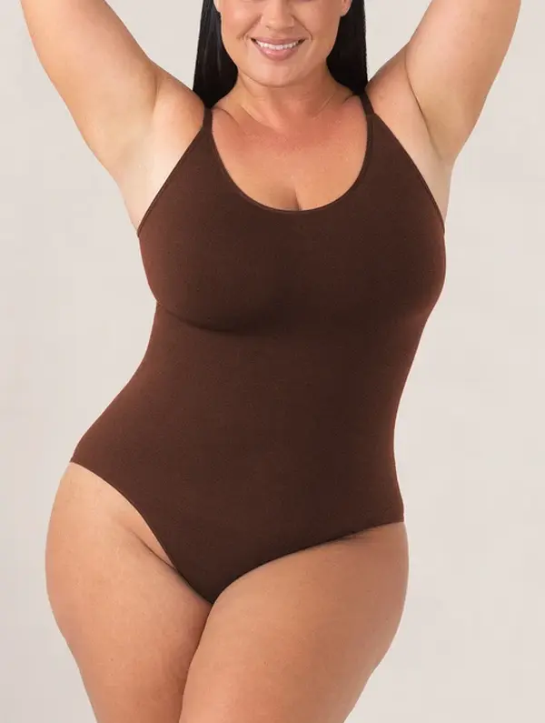 Shapermint Essentials All Day Every Day Scoop Neck Bodysuit
