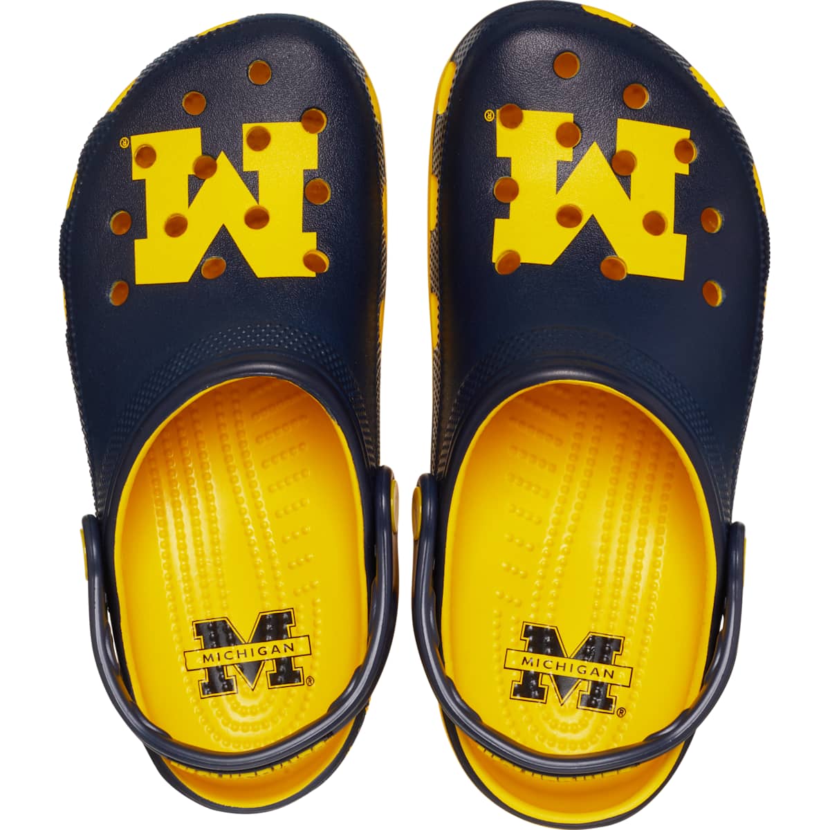 Crocs Adult University of Michigan Collegiate Classic Clogs