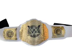 World Heavy Weight Championship Replica Title Belt Adult Size 2MM Zinc NEW