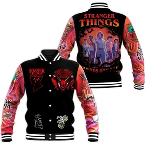 Stranger Things Baseball Jacket TV Series Varsity Jacket Movie Jacket
