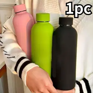 Summer Insulated Large Capacity Stainless Steel Thermos, Vacuum Insulated Flask, Bullet-Shaped Outdoor Sports Water Bottle, Perfect for Hot & Cold Drinks Tumbler