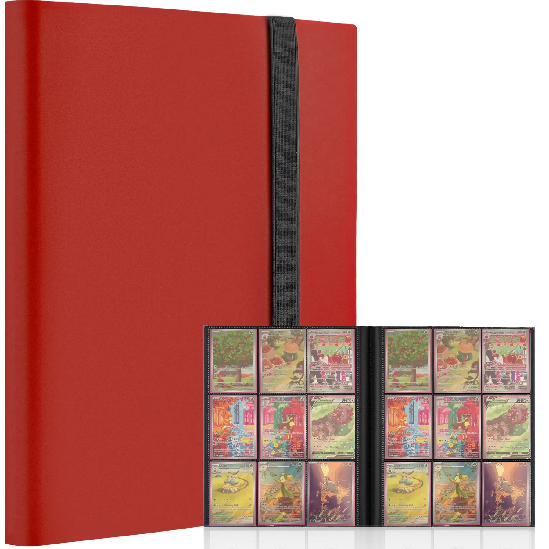 PVC Trading Card Binder 20 Pages Side Loading Sleeves Holds 360 Cards for Basketball Soccer Hockey Sports Cards Acid Free - TikTok Shop PVC Trading Card Binder 20 Pages Side Loading Sleeves Holds 360 Cards for Basketball Soccer Hockey Sports Cards Acid Free - TikTok Shop