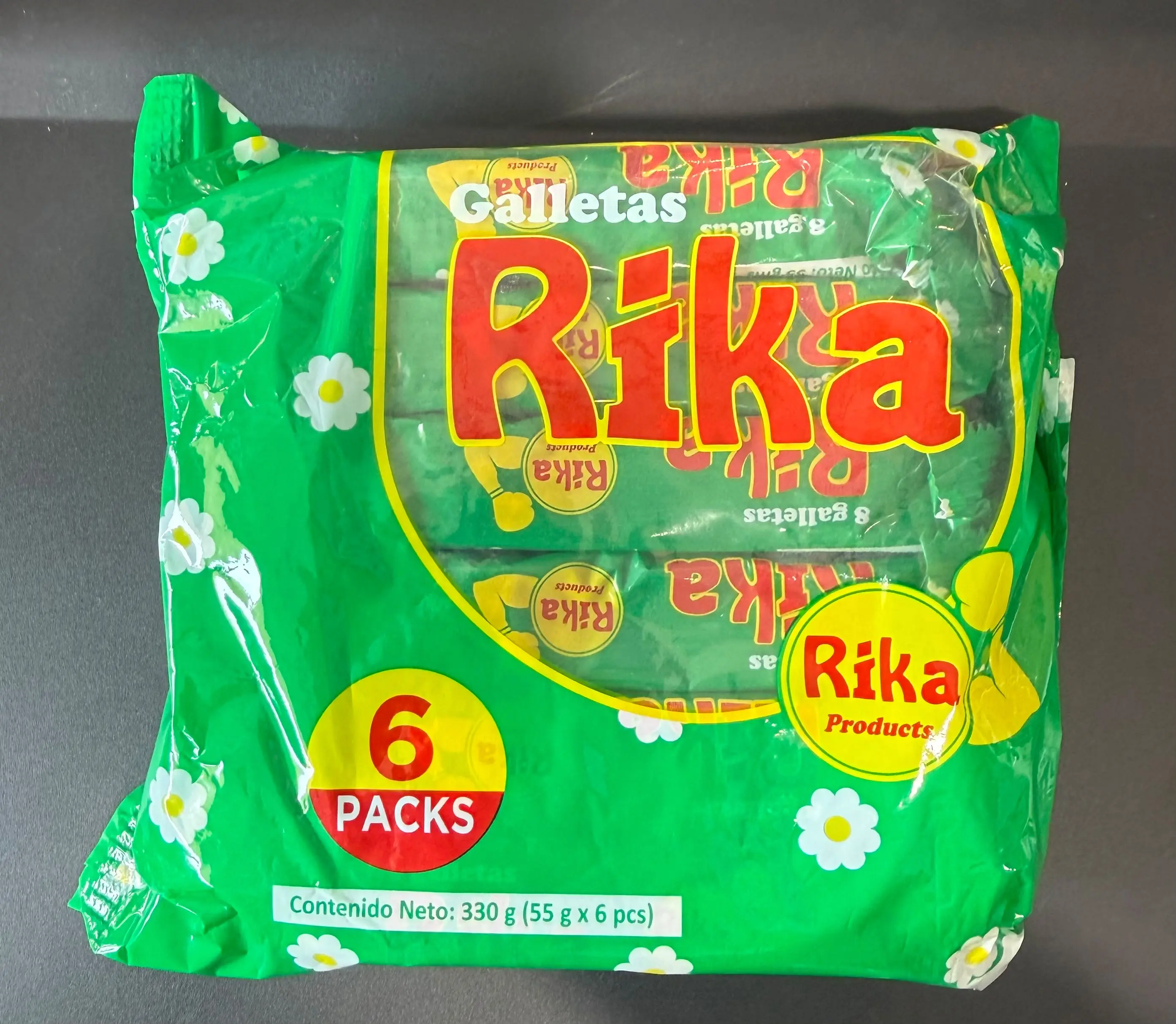 3 pack of Rika Galletas Crackers – 6 Pack (330g)