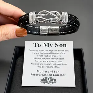 To My Son Infinity Love Bracelet tiktokshopspringglowup