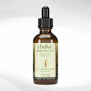 CLIOVE Scalp Hair Booster 2.50 Oz / 75 Ml - Advanced Hair Density Serum with Vitamin E, Red Clover & Biotin for Growth & Nourishment