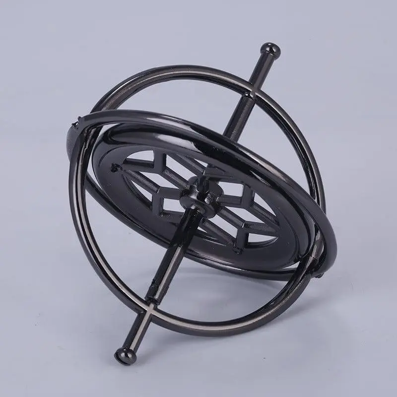 CoolBuy Metal Gyroscope Toy - A Thrilling Physics Experience for All Ages CoolBuy Metal Gyroscope Toy - A Thrilling Physics Experience for All Ages