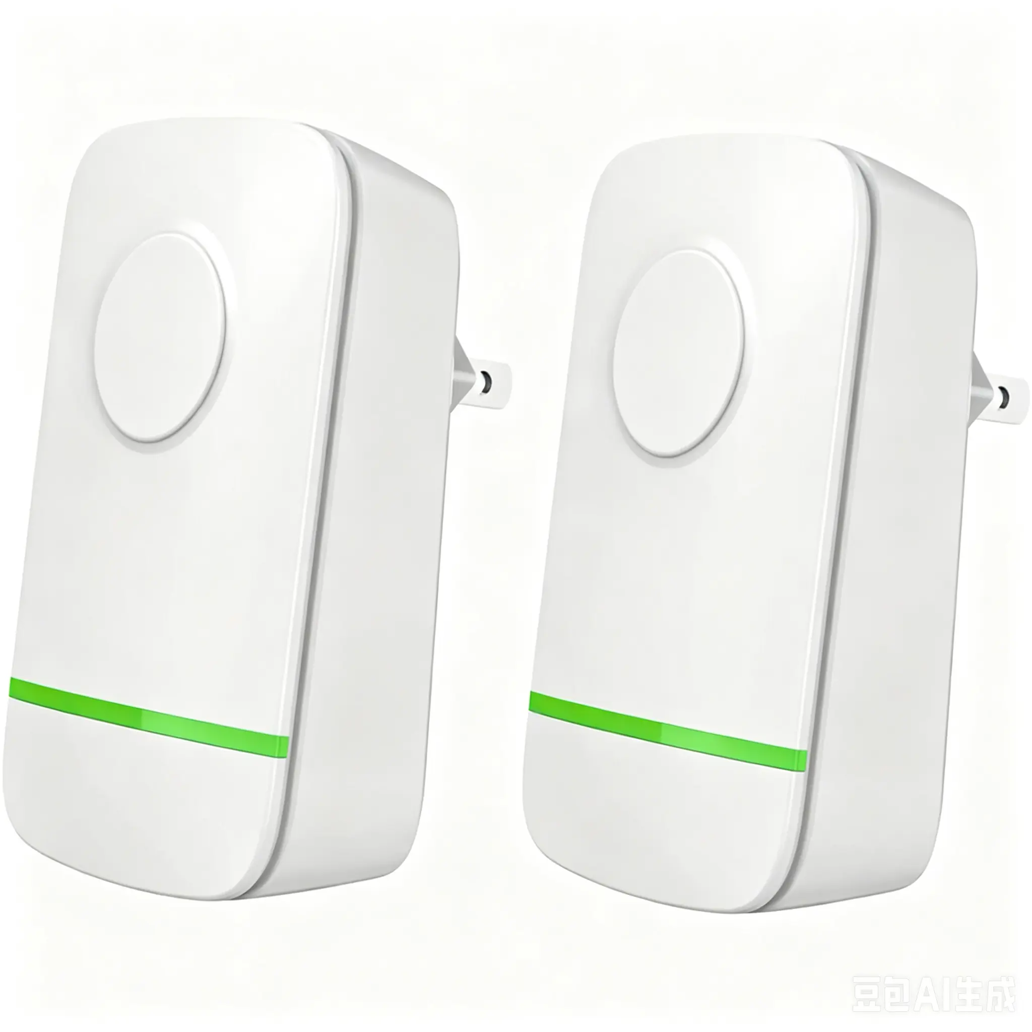 Plug-In Power Box with US Plug, 90-250V Input, Compact Size for Home & Office Use