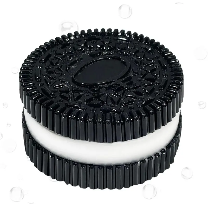 【STICKY】MOBECK Handmade Silicone Stress Relief Squishy Toy, 2025 New-Stress Relief Toy, Ultra-Soft Decompression Venting Toy, Anxiety and Relaxation Perfect Desk Accessory (Black)